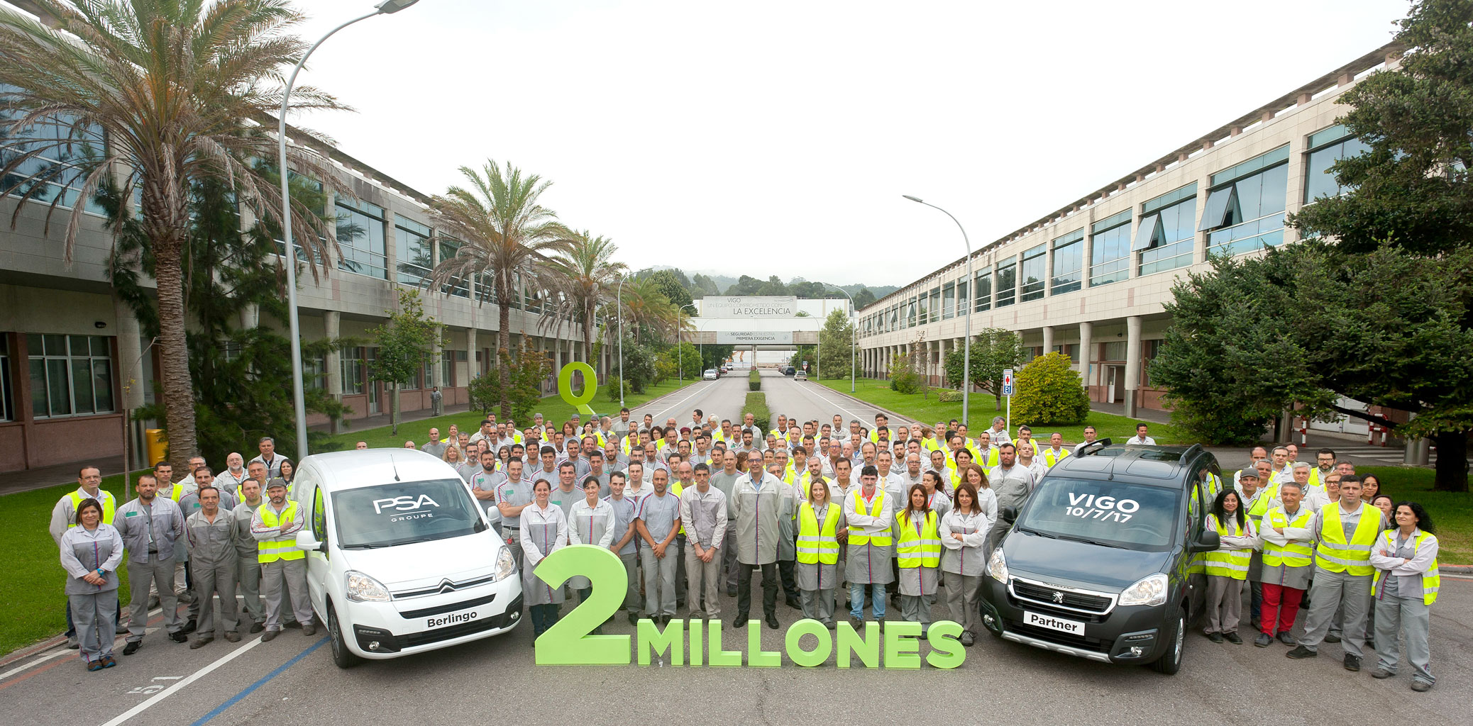 2 millones de Berlingo y Partner en Vigo