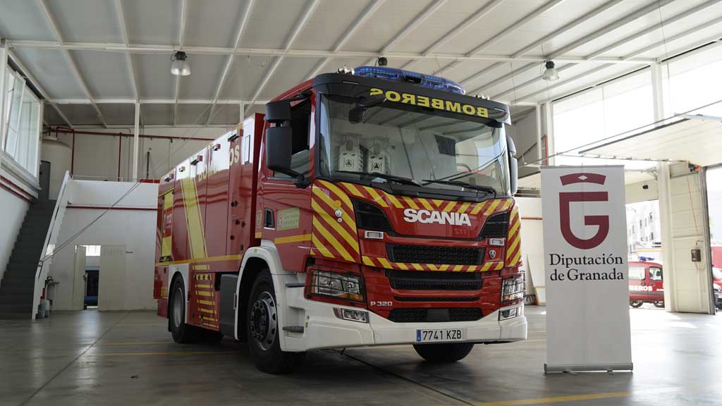 Camión de bomberos Scania