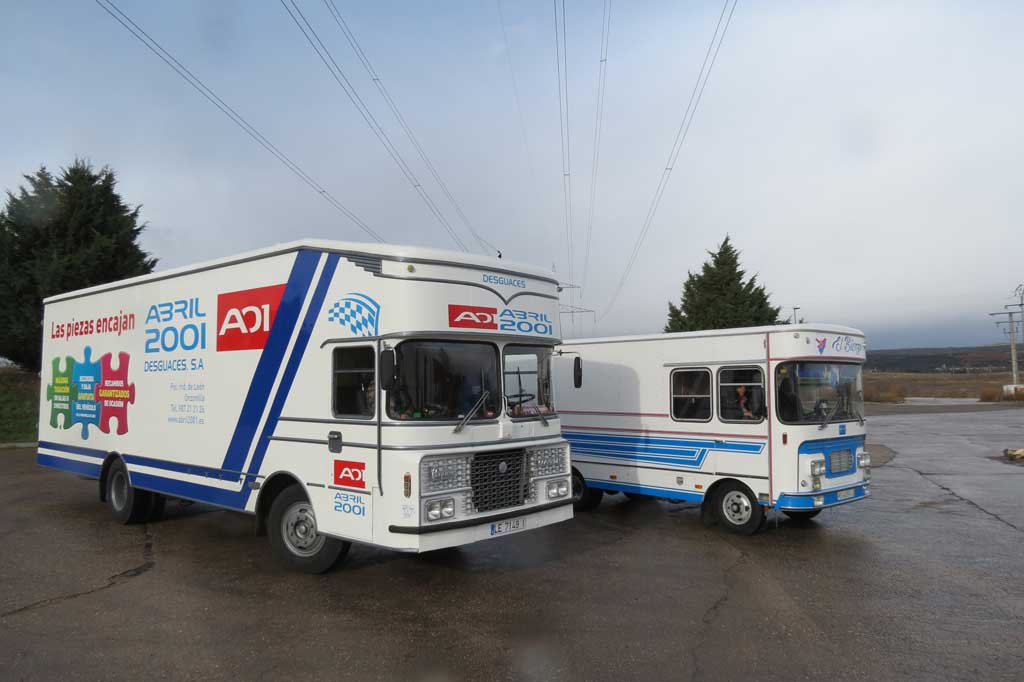 Grandes furgones capitoné