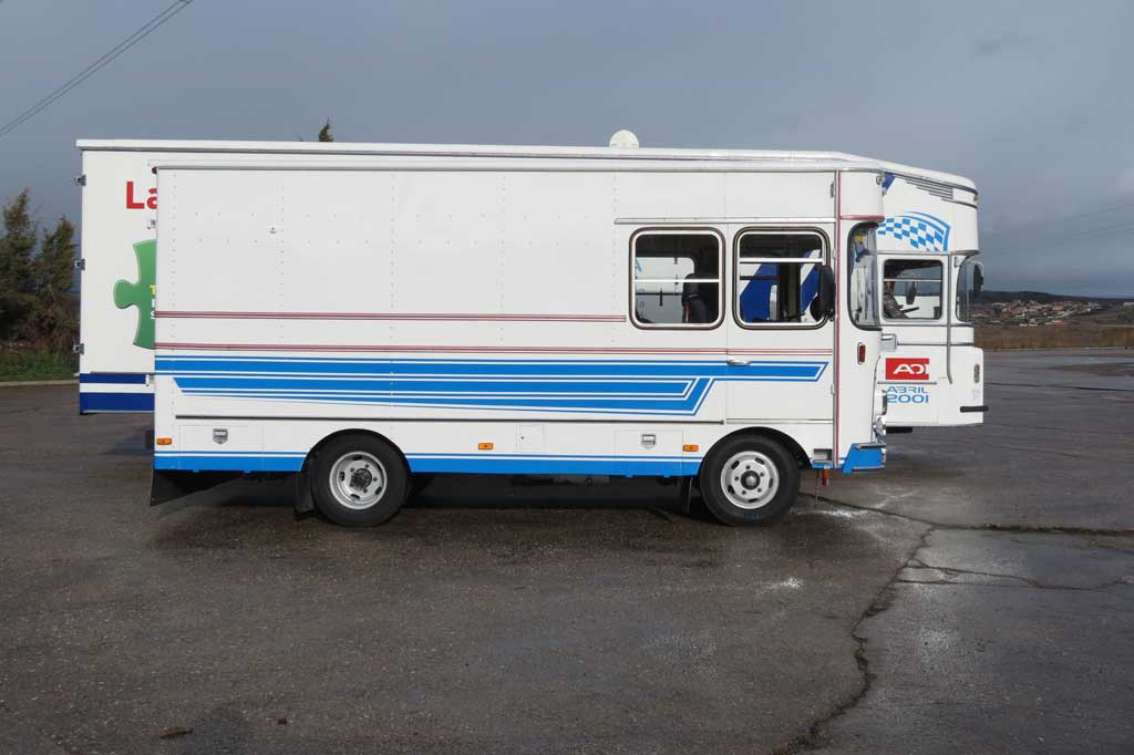 Grandes furgones capitoné