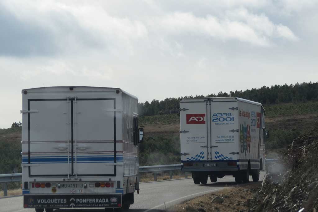 Grandes furgones capitoné