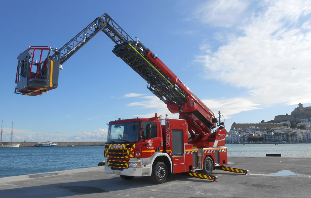 Bomberos Ibiza Scania