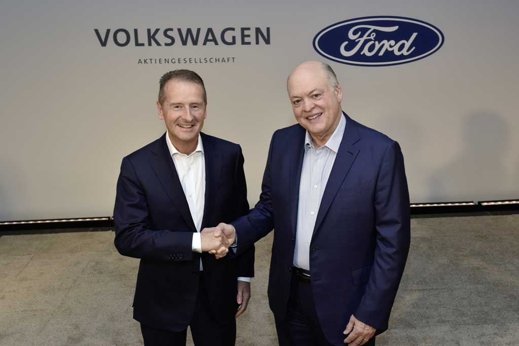 Ford y Volkswagen