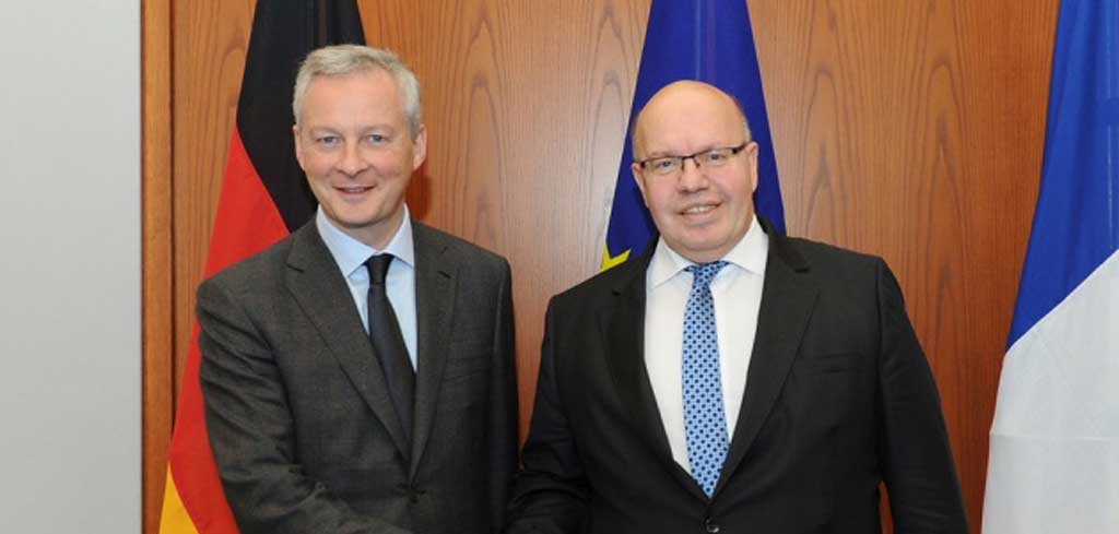 Bruno Le Maire y Peter Altmaier