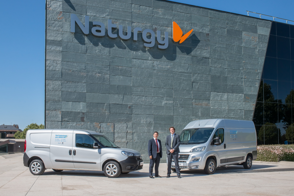 Colaboración entre Naturgy y Fiat Professional