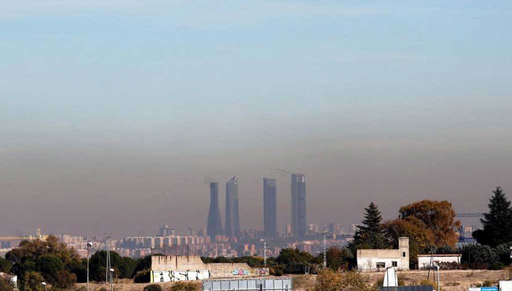 Contaminación en Madrid