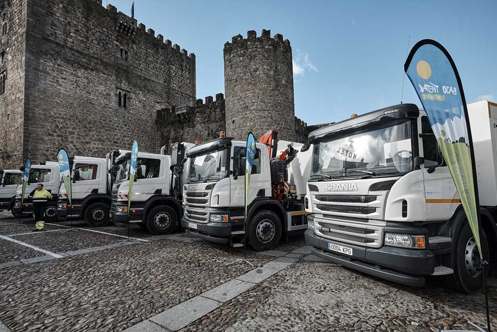 Vehículo para recogida residuos Scania