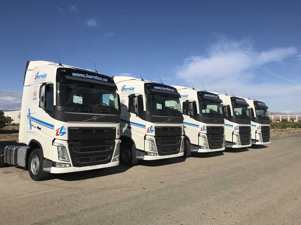 Nuevas tractoras Volvo FH13