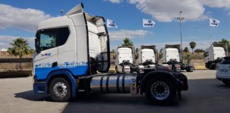 TLX incorpora cuatro nuevos vehículos Scania propulsados por GNL TLX incorpora nuevos vehículos Scania