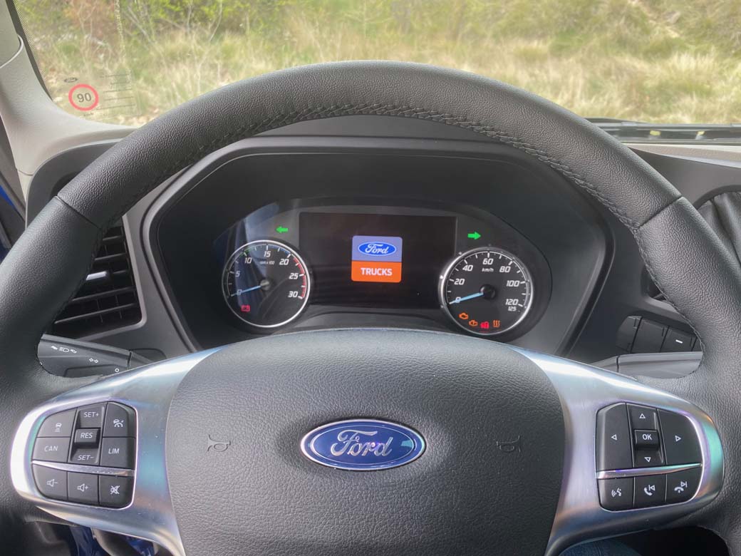 Volante multifunción del Ford F-MAX.