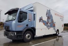 Prueba en vídeo Consumo Renault Trucks Serie D Wide 8 DTI 320 furgón 4×2 18T Distribución Pesada Renault Serie D Wide 320 DTI 8 Euro 6 furgón 4X2.