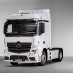 La tractora Mercedes Benz Actros F en versión 1845 LS.