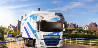 DAF mejora la autonomía de su camión CF eléctrico. DAF mejora la autonomía de su camión CF eléctrico.