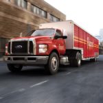 El Ford F750 Super Duty norteamericano es un auténtico minitrailer para el reparto urbano.