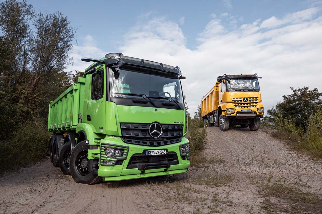 Novedades Mercedes Benz Trucks en sus Actros y Arocs.