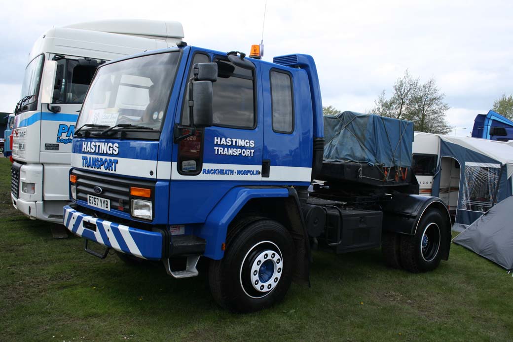 Entre los años 70 y 80 del siglo XX el Ford Cargo fue un modelo común en varios países europeos.