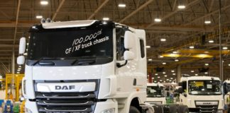 Leyland Trucks fabrica el camión DAF CF/XF número 100.000 Camión DAF