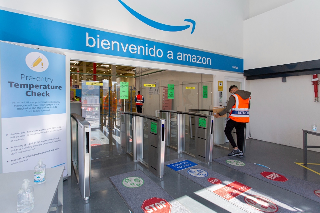 Nuevo centro logístico de Amazon