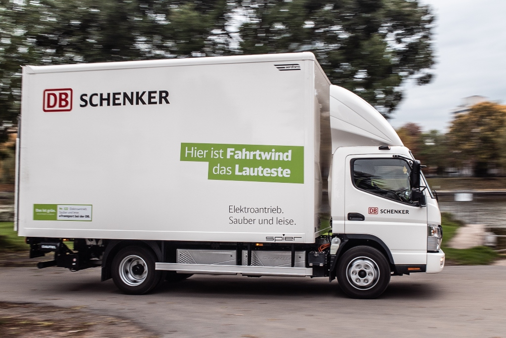 FUSO eCanter para DB Schenker