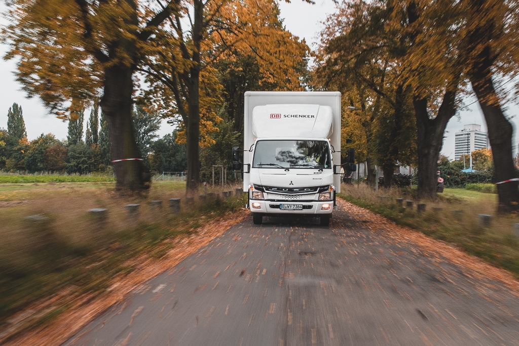 FUSO eCanter para DB Schenker