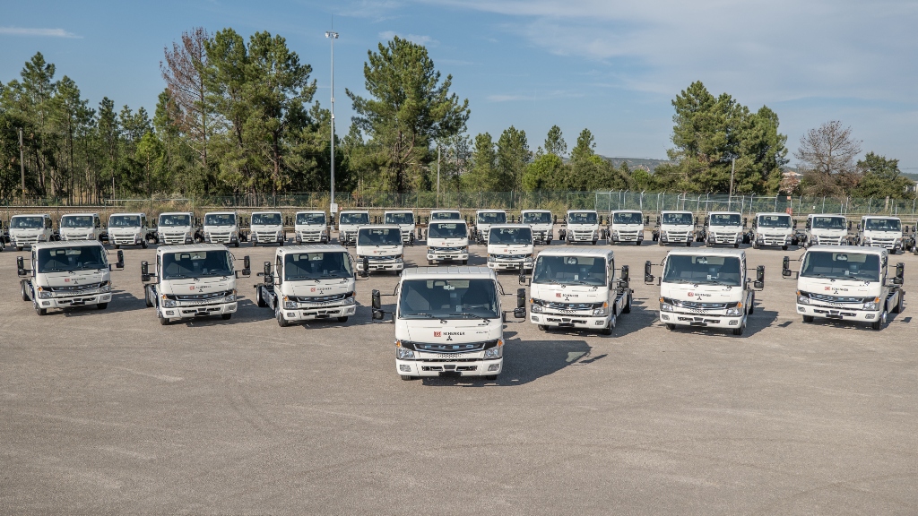 FUSO eCanter para DB Schenker