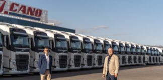 J. Cano incorpora 120 unidades del Volvo FH con I-Save este año fdgsf