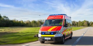 MAN presenta su vehículo de diagnóstico móvil de coronavirus MAN presenta su vehículo de diagnóstico