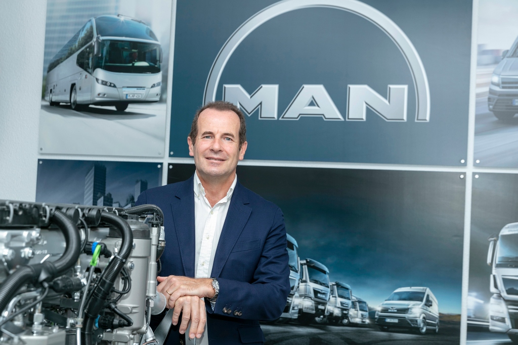 Stephane de Creisquer responsable de MAN Truck & Bus Iberia.