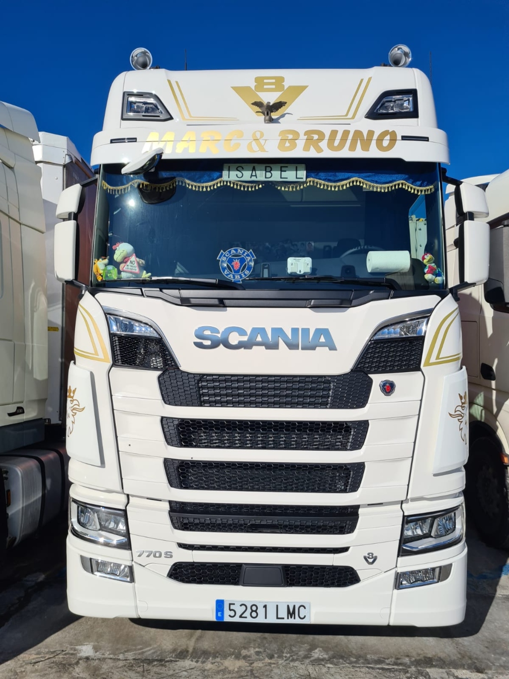 Scania entrega el primer 770 CV