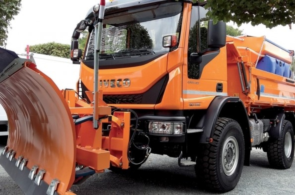 Los Iveco clave durante la nevada