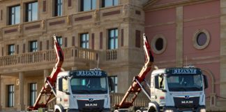 Transportes Flosne recibe los dos primeros MAN TGS 8×4 Flosne recibe MAN TGS