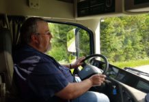 Candidatos a Camión más Eficiente en el Recorrido de Pruebas Encamion 2022 Interior cabina del FH 460 I-SAVE Globetrotter de Volvo Trucks.